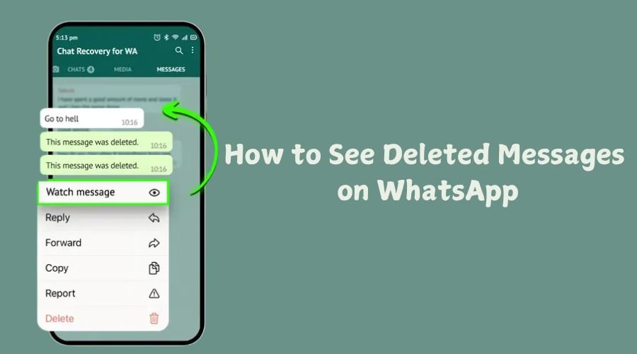 How to See Deleted Messages on WhatsApp