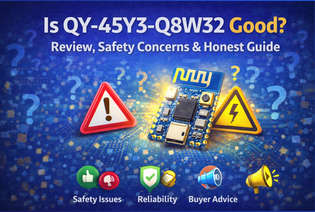 Feature image explaining is qy-45y3-q8w32 good with safety concerns, reliability review, and buyer advice