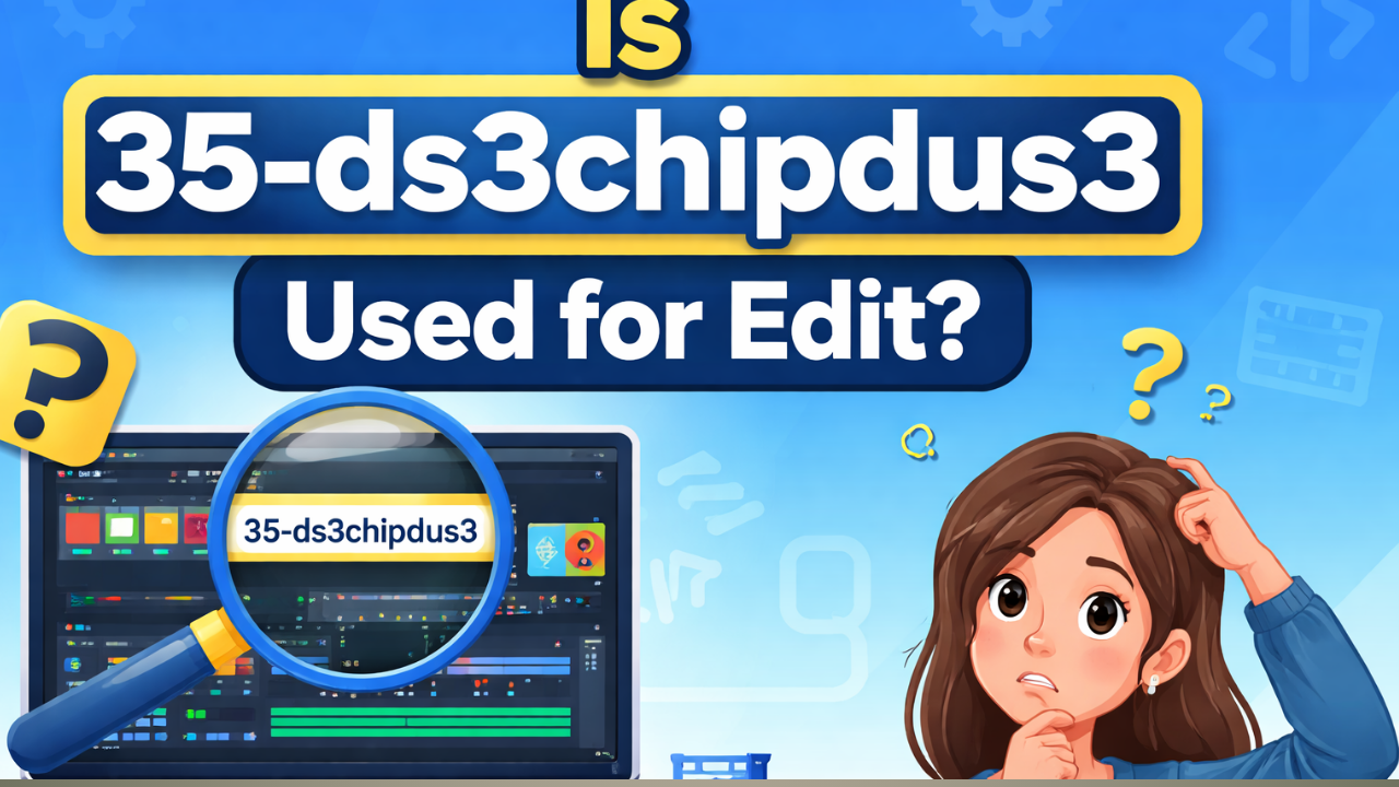 Is 35-ds3chipdus3 Used for Edit