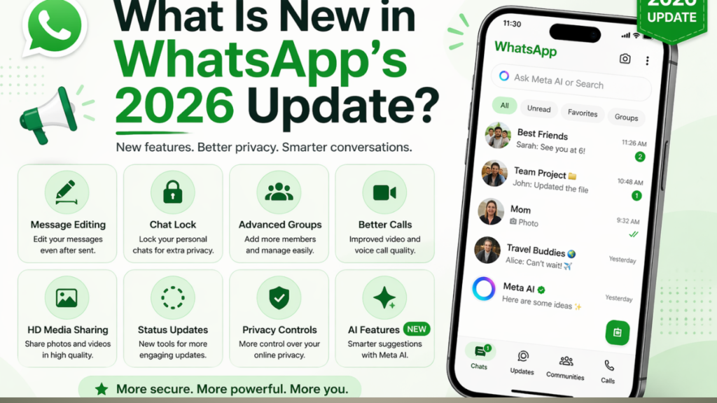 What Is New in WhatsApp's 2026 Update?