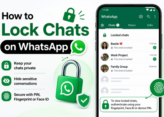 How to Lock Chats on WhatsApp